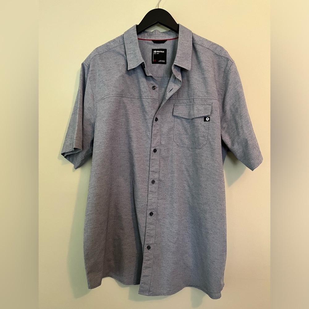 ~ Marmot Button-Up Short Sleeve Shirt